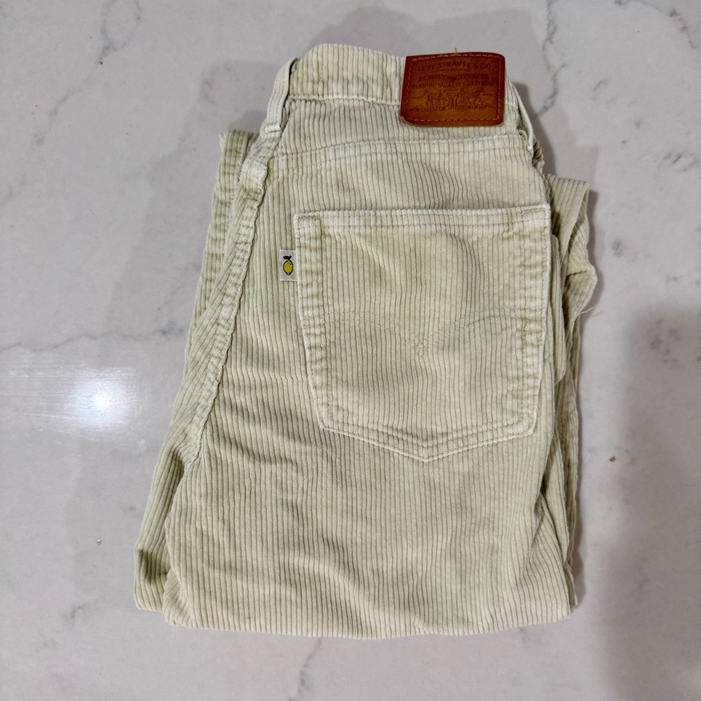 Women’s Levi’s baggy dad corduroy pants